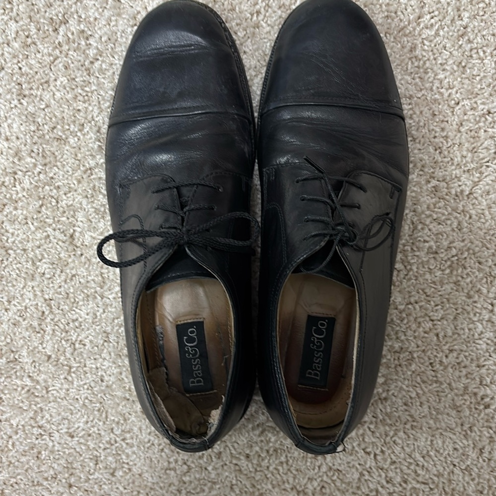 Bass and Co. men’s black dress shoe